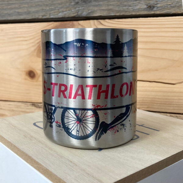 O-SEE Challenge Tasse Edelstahl