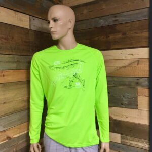 Sporty Longsleeve Polygon green Men