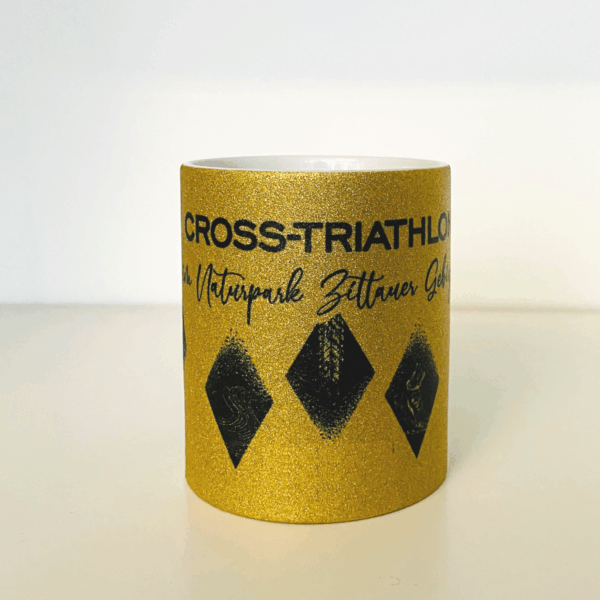 Glitzernde Jubiläumstasse – 25 Jahre O-SEE CHALLENGE